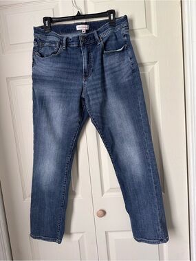 Lucky Brand Blue Washed Straight Leg Jeans 410 athletic straight